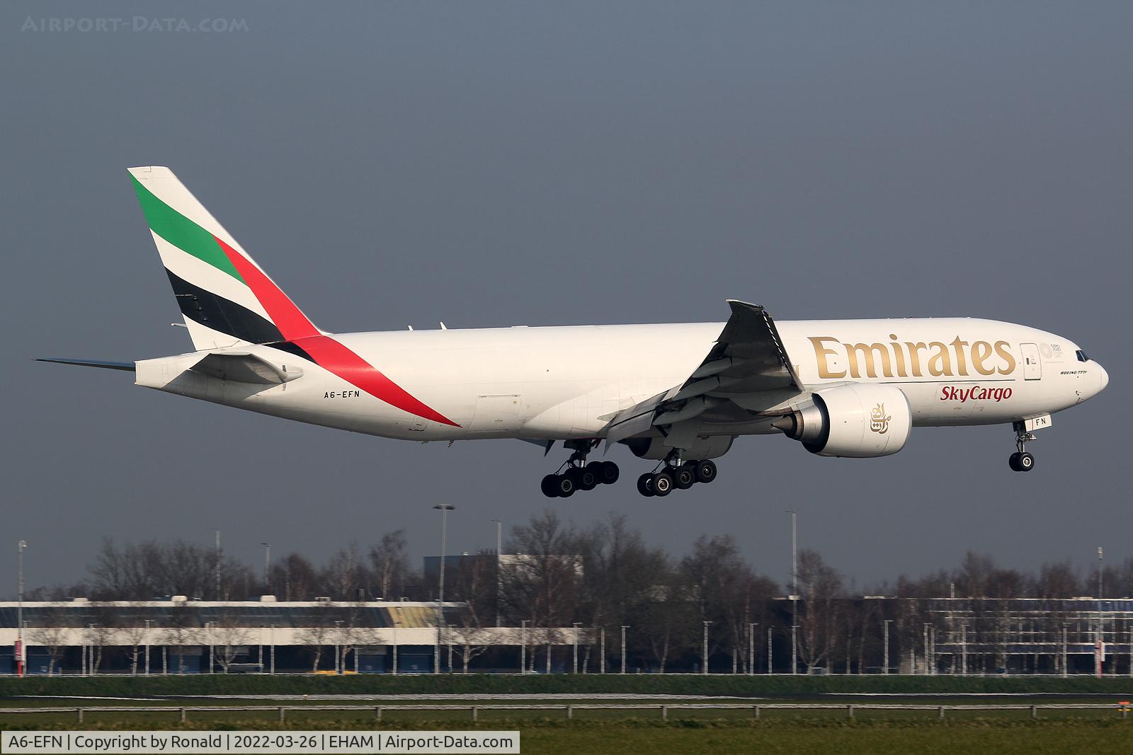 A6-EFN, 2014 Boeing 777-F1H C/N 42232, at spl