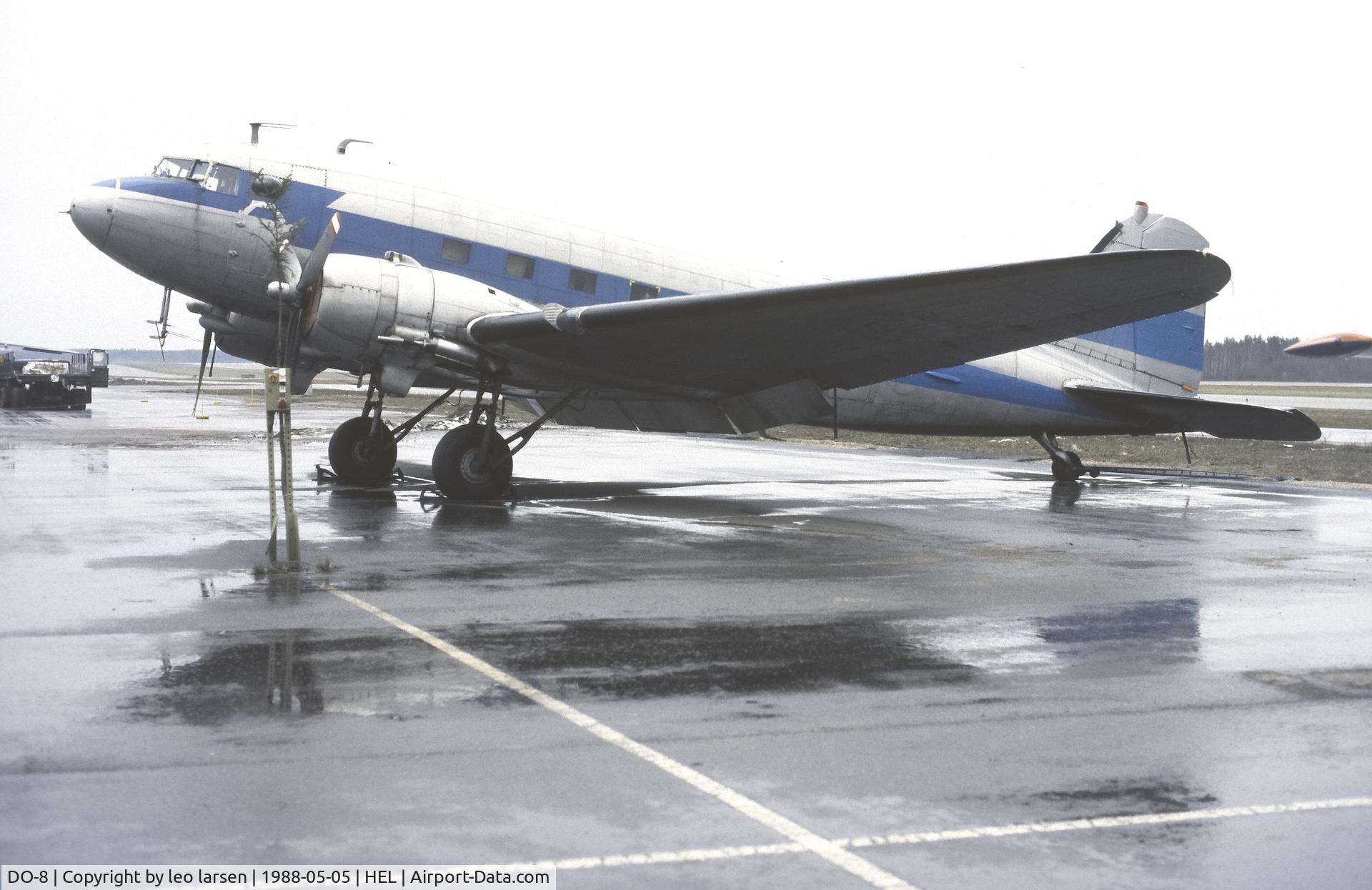 DO-8, 1943 Douglas C-47A-75-DL C/N 19309, Helsinki 5.5.1988