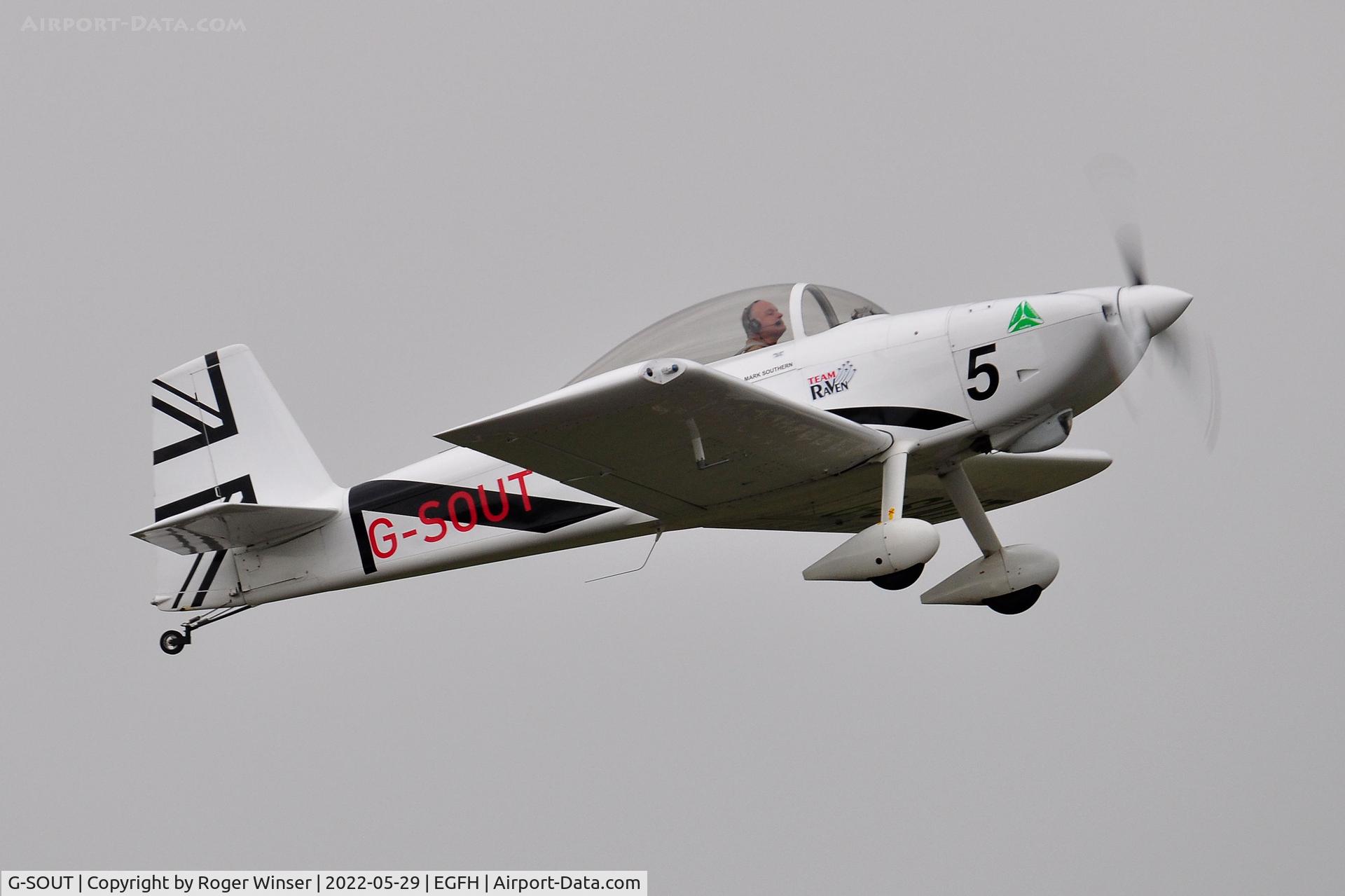 G-SOUT, 2006 Vans RV-8 C/N PFA 303-13295, Visiting RV-8 (Raven 5).