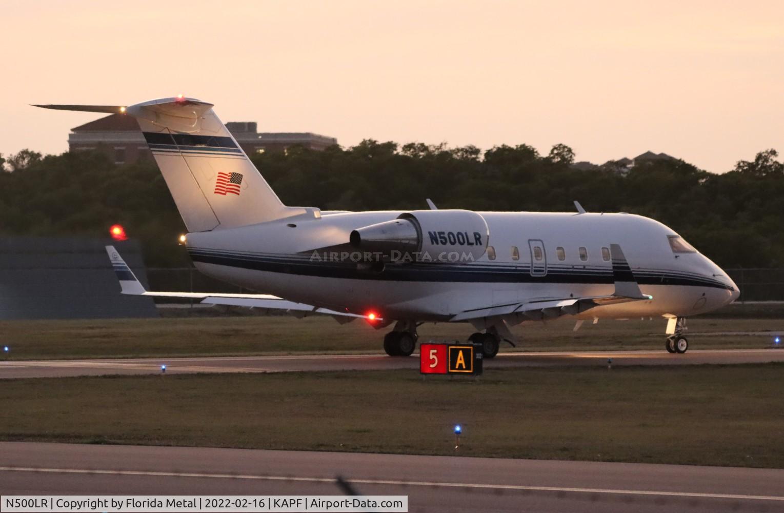 N500LR, 1987 Canadair Challenger 601-3A (CL-600-2B16) C/N 5012, APF 2022