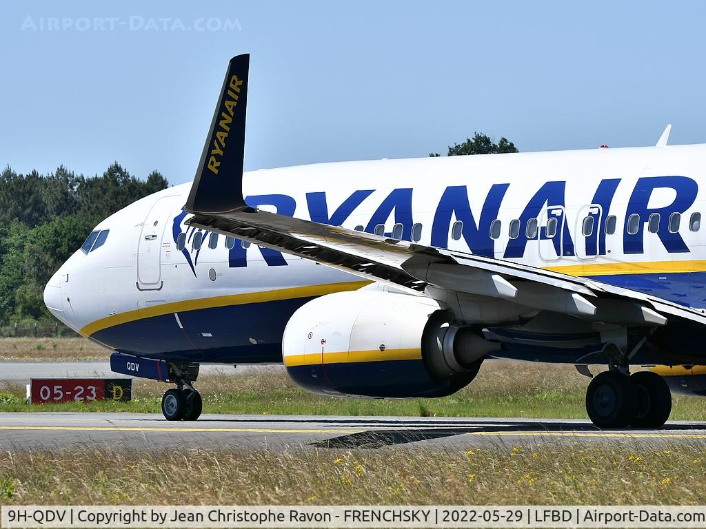 9H-QDV, 2017 Boeing 737-8AS C/N 44771, Ryanair / Malta Air FR9010 to Cork