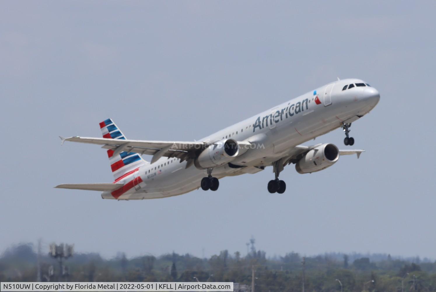 N510UW, 2009 Airbus A321-231 C/N 3858, FLL 2022