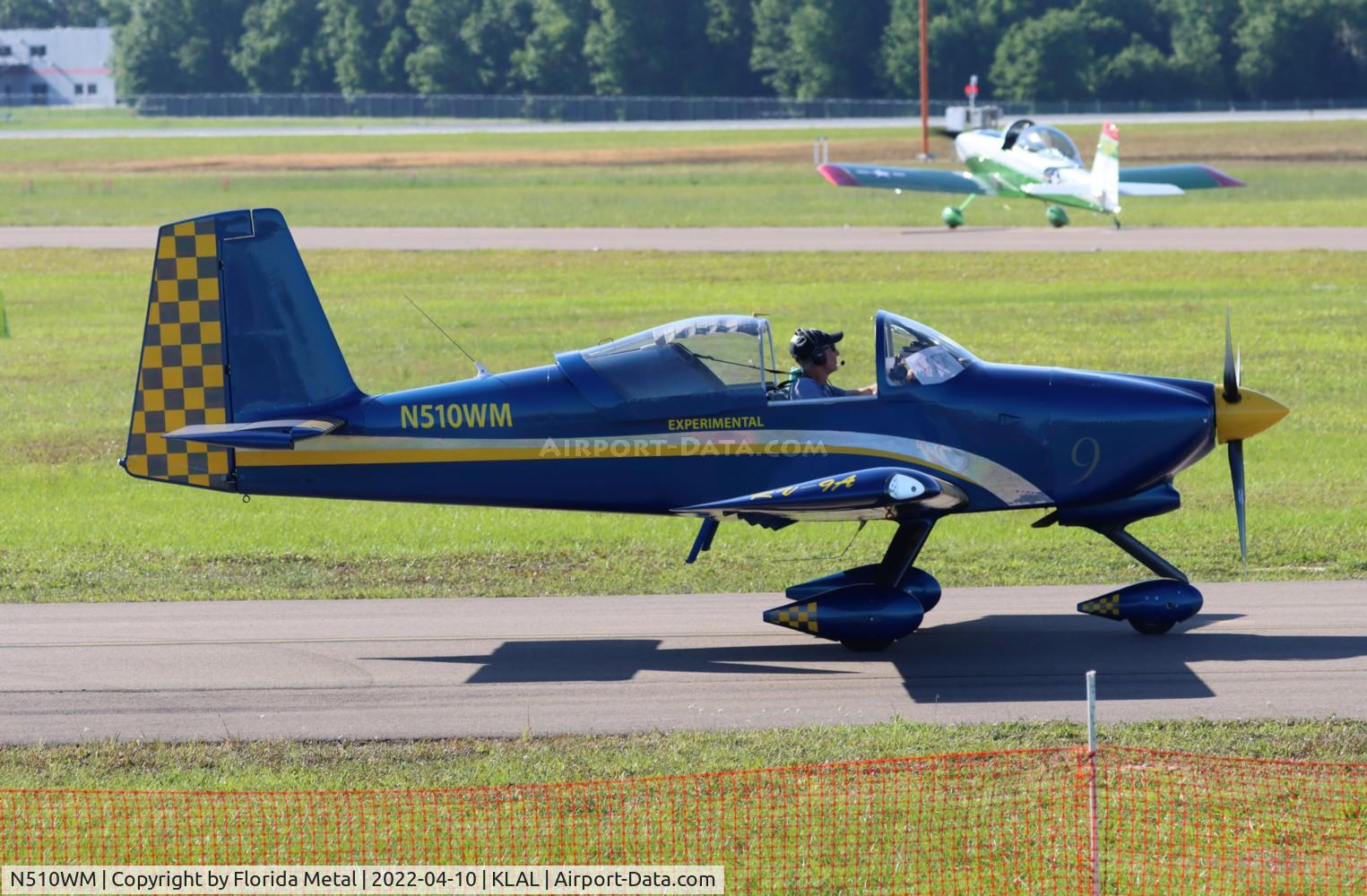 N510WM, Vans RV-9A C/N 91396, Sun N Fun 2022