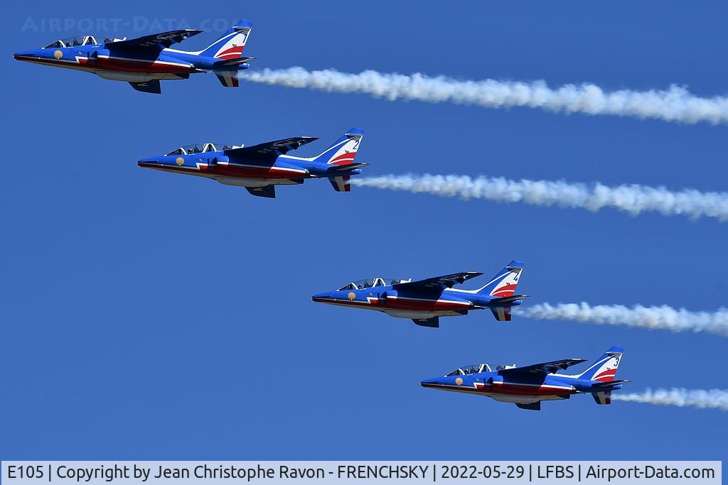 E105, Dassault-Dornier Alpha Jet E C/N E105, Patrouille de France