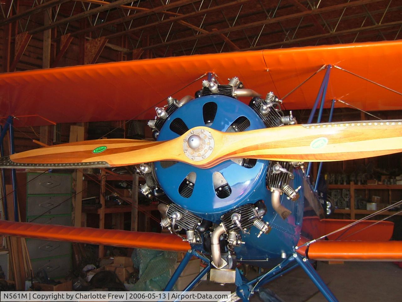 N561M, 1929 Roos Lincoln PT-W C/N 801, Pictures of this airplane, in its hanger