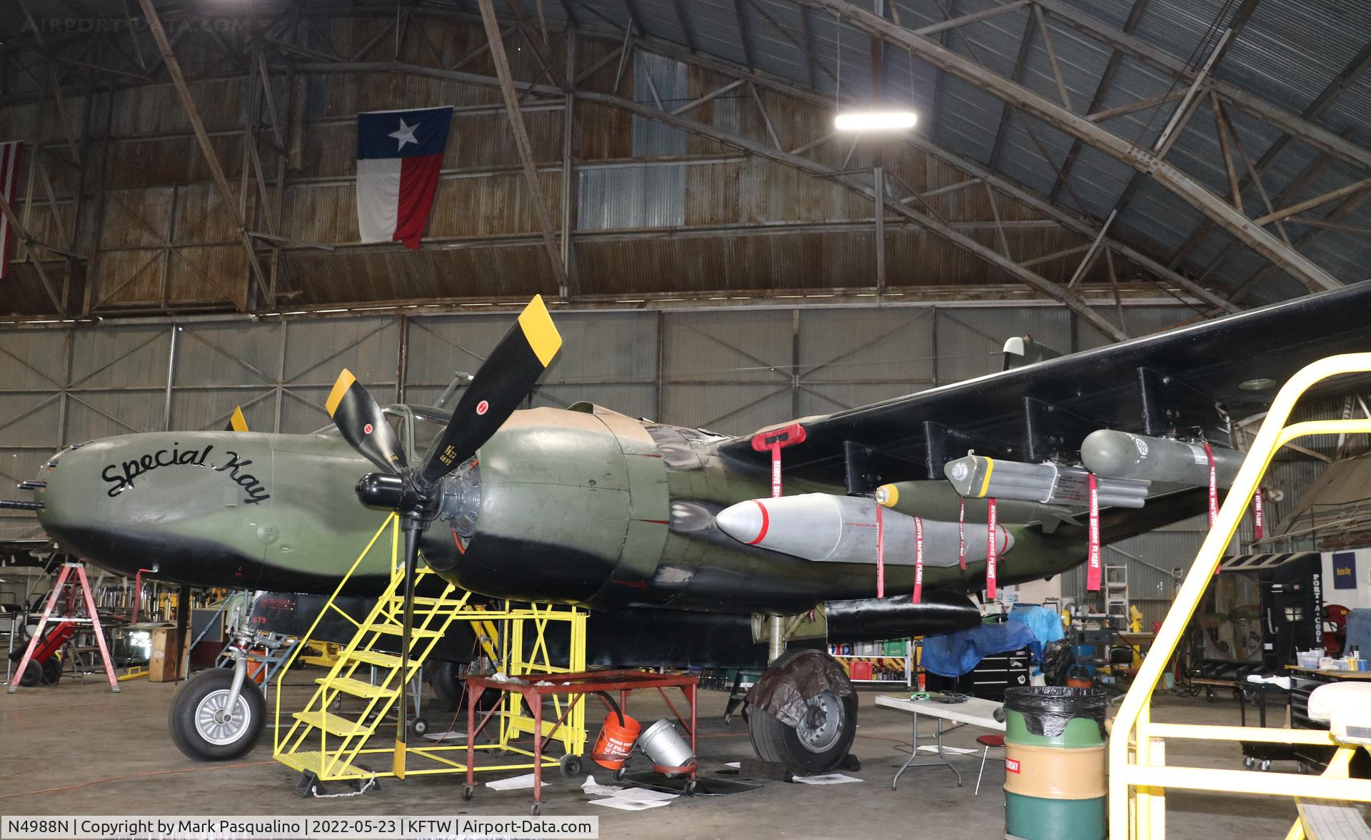 N4988N, 1964 Douglas-On Mark B-26K Counter Invader C/N 27477 (was 44-34198), Douglas B-26K