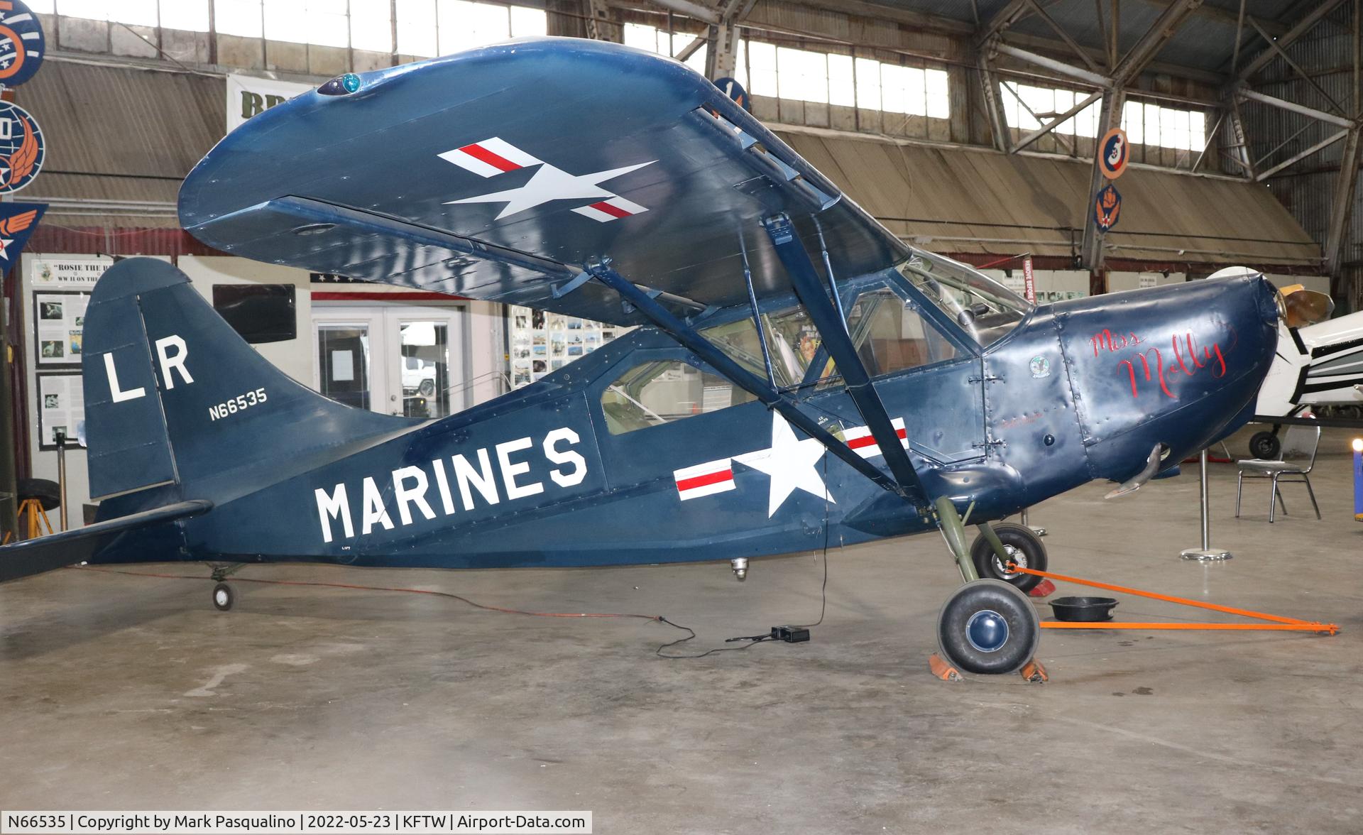 N66535, 1949 Stinson L-5E-1 Sentinel C/N 3918, Stinson L-5E