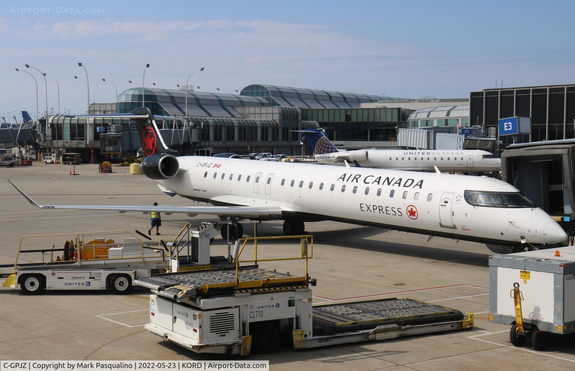 C-GPJZ, 2005 Canadair CRJ-705ER (CL-600-2D15) Regional Jet C/N 15055, CL-600-2D15