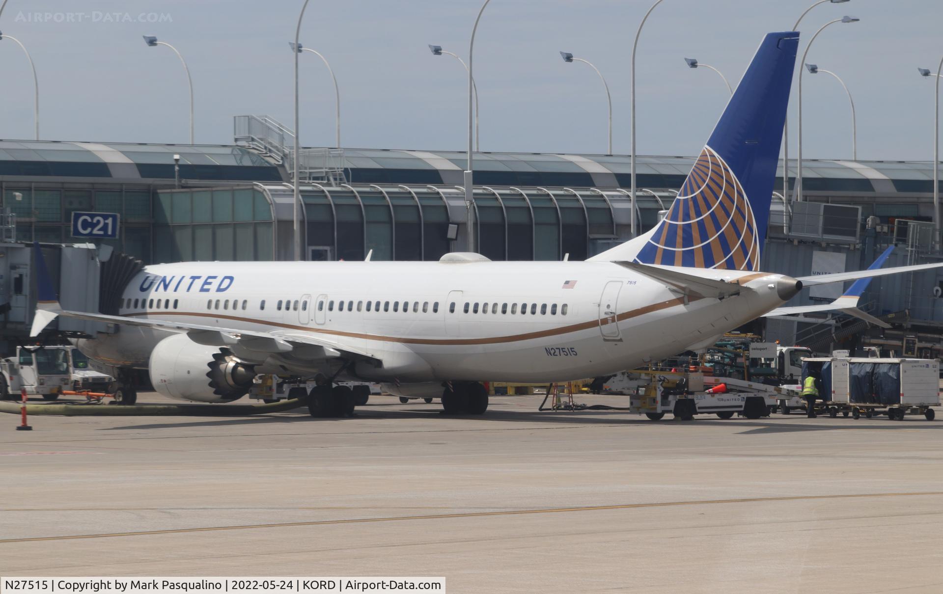 N27515, 2019 Boeing 737-9 MAX C/N 43452, Boeing 737-9 MAX
