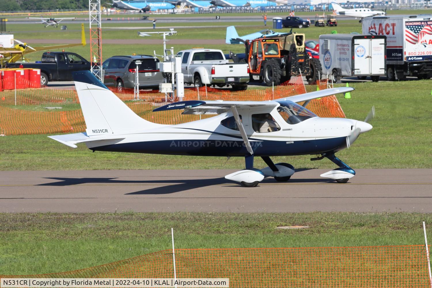 N531CR, 2020 Glasair Sportsman GS-2 C/N 7169, Sun N Fun 2022