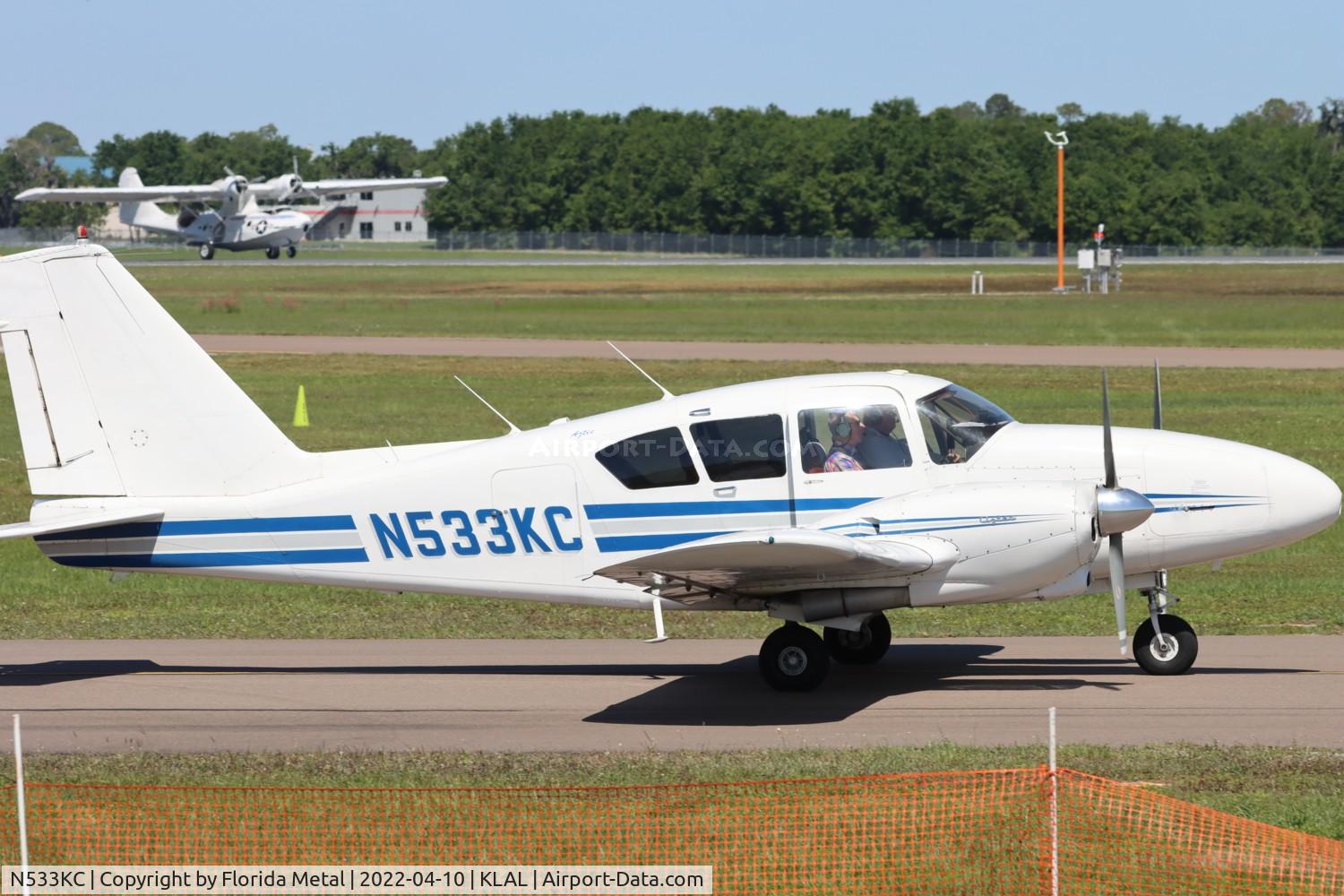 N533KC, 1963 Piper PA-23-250 C/N 27-2390, Sun N Fun 2022 LAL