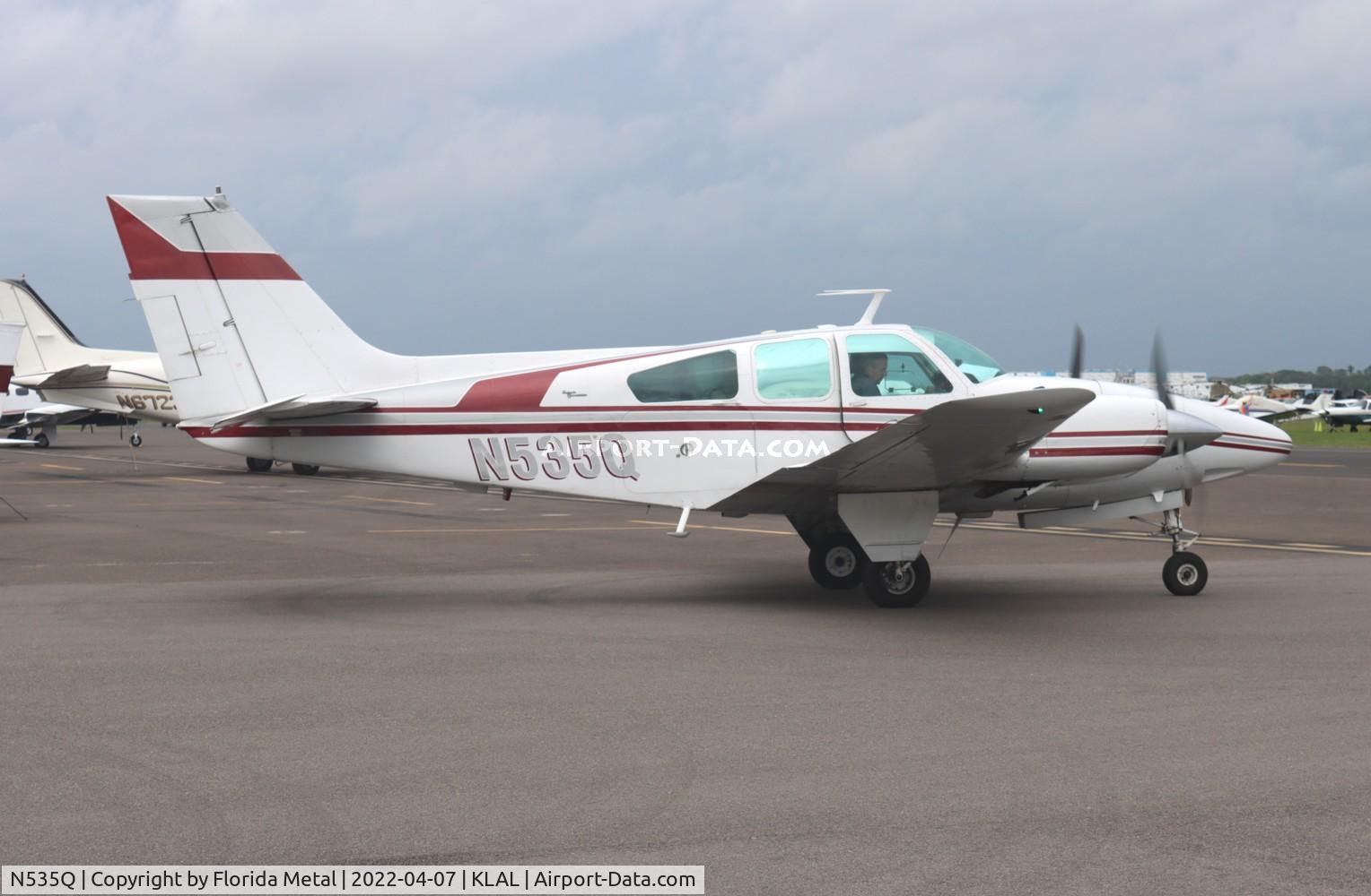N535Q, 1968 Beech D55 Baron C/N TE-609, Sun N Fun 2022