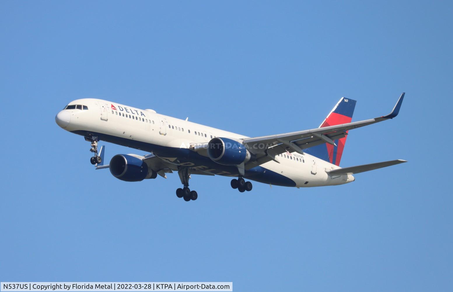 N537US, 1996 Boeing 757-251 C/N 26484, TPA 2022