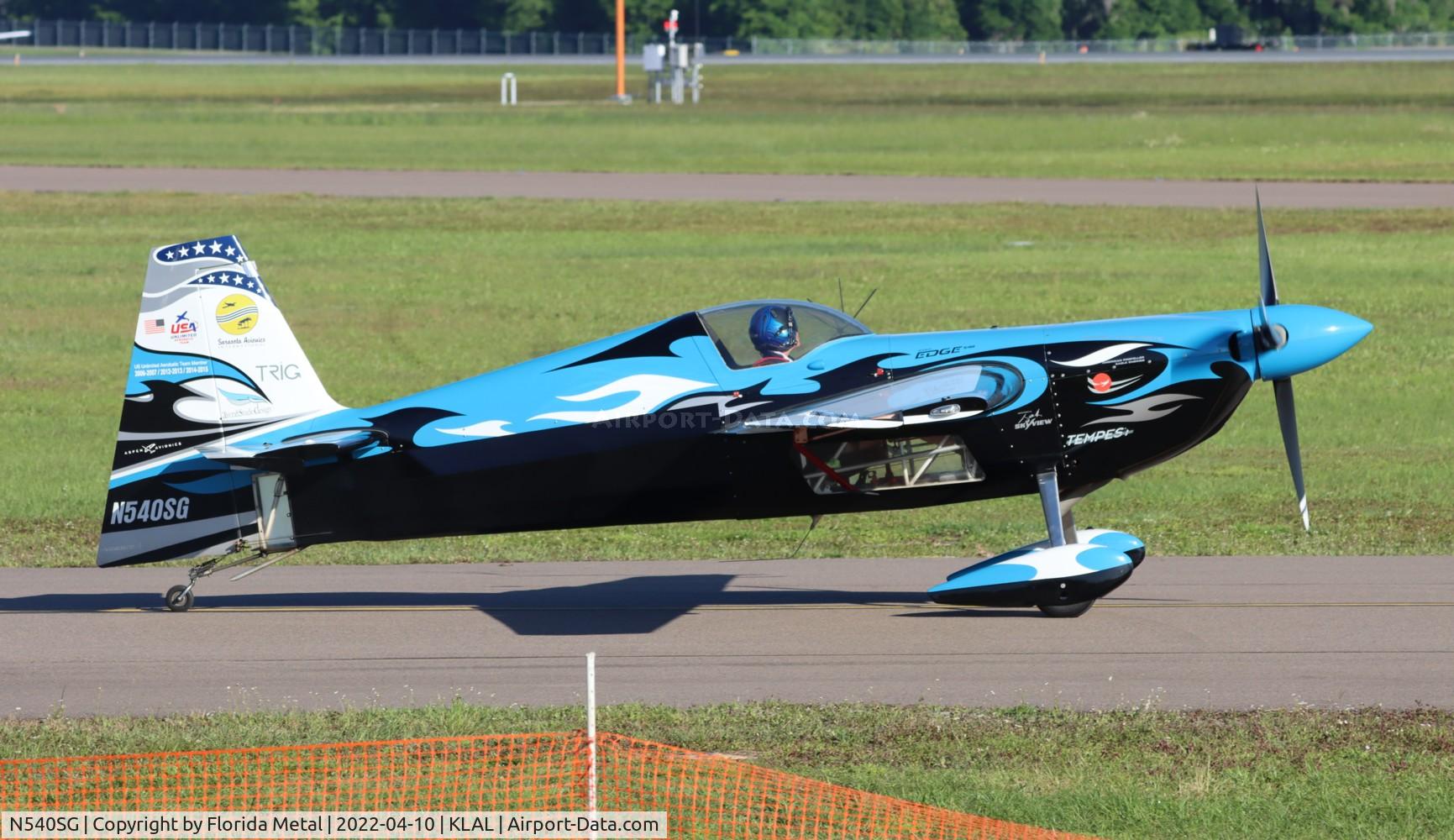 N540SG, 2005 Zivko Edge 540 C/N 0035, Sun N Fun 2022 LAL