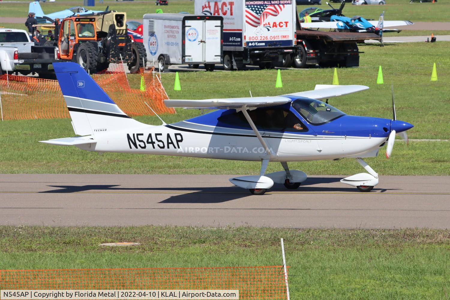 N545AP, 2018 Tecnam P2008 C/N 149, Sun N Fun 2022 LAL