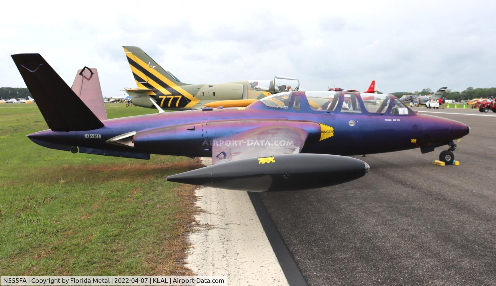N555FA, 1968 Fouga CM-170 Magister C/N 555, CM-170