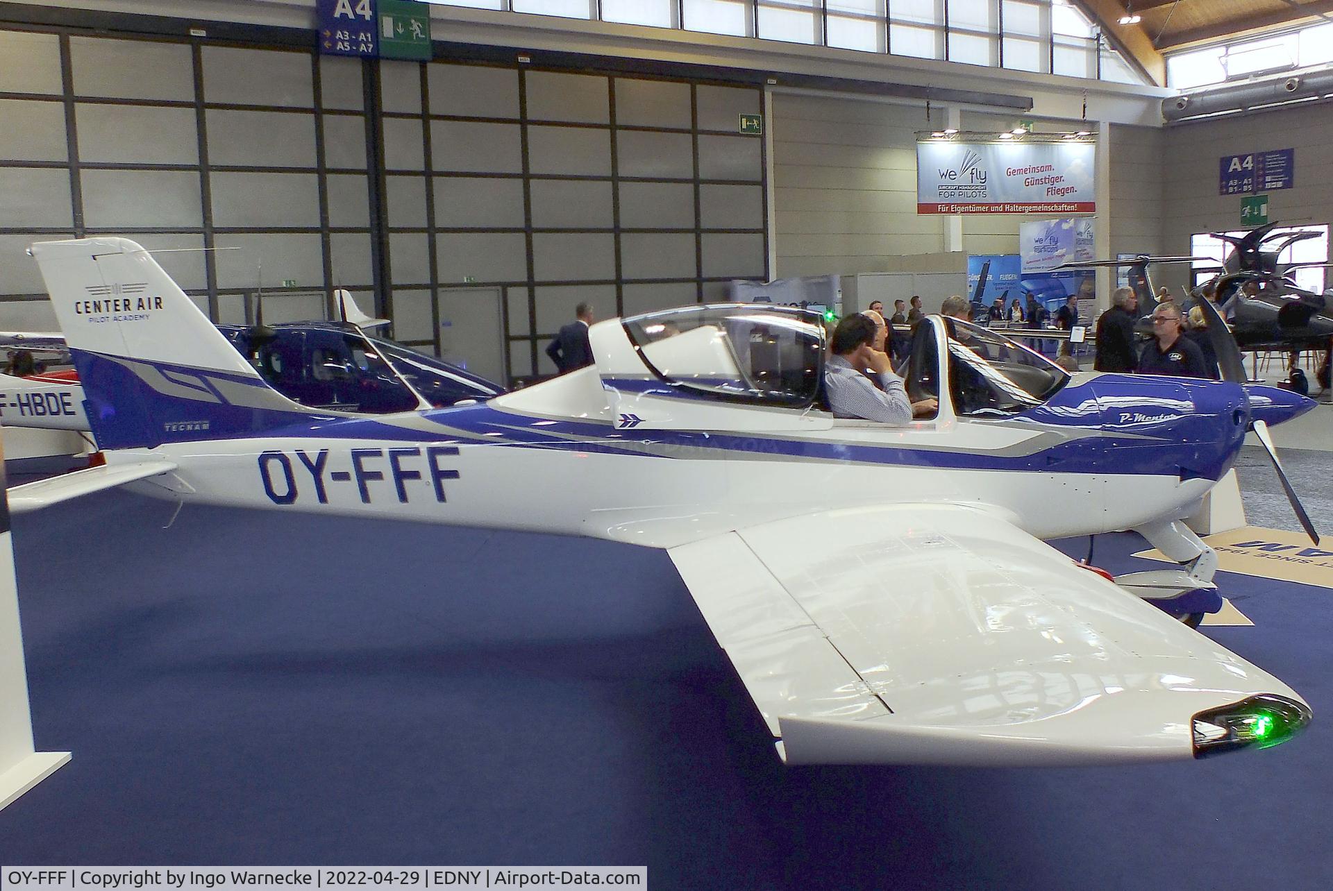 OY-FFF, 2022 Tecnam P2002 P-Mentor C/N 1016, Tecnam P-Mentor at the AERO 2022, Friedrichshafen