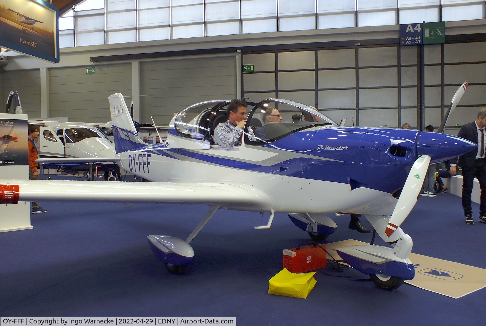 OY-FFF, 2022 Tecnam P2002 P-Mentor C/N 1016, Tecnam P-Mentor at the AERO 2022, Friedrichshafen