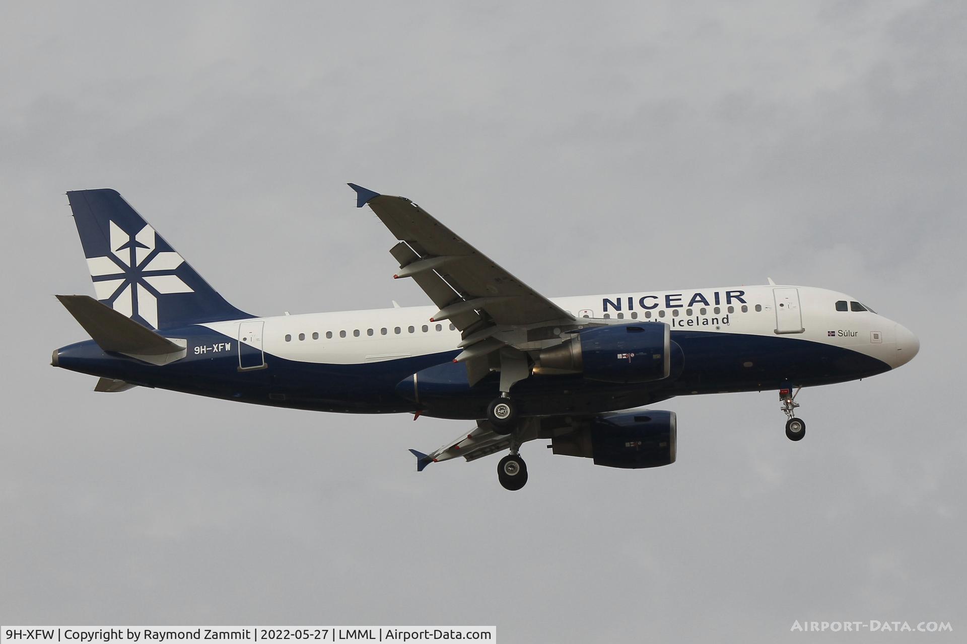 9H-XFW, 2008 Airbus A319-112 C/N 3689, A319 9H-XFW Niceair