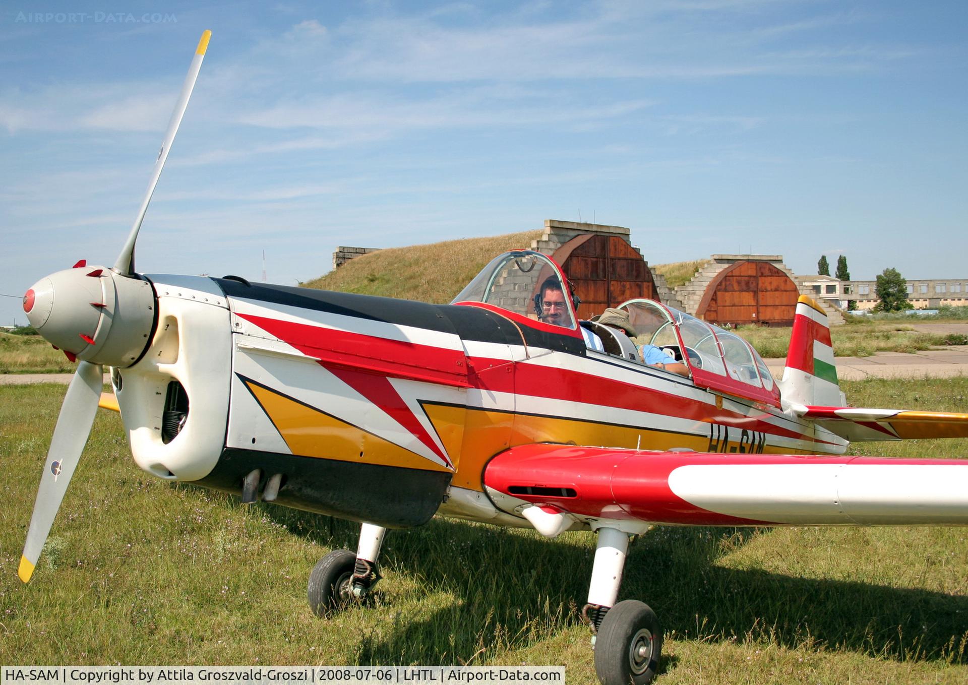 HA-SAM, 1970 Zlin Z-526F Trener C/N 1099, LHTL - Tököl Airport, Hungary