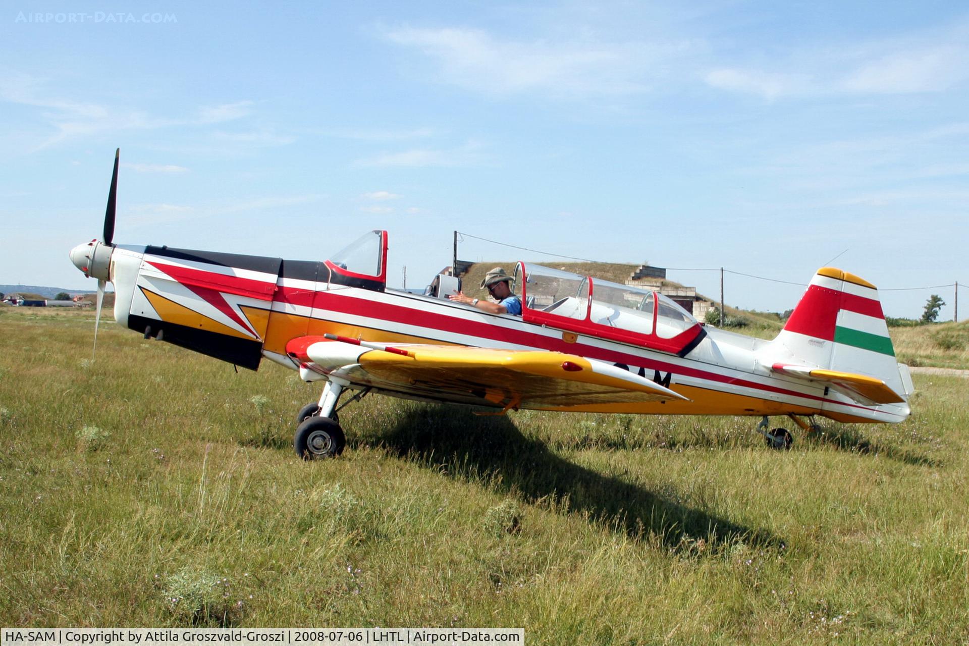 HA-SAM, 1970 Zlin Z-526F Trener C/N 1099, LHTL - Tököl Airport, Hungary
