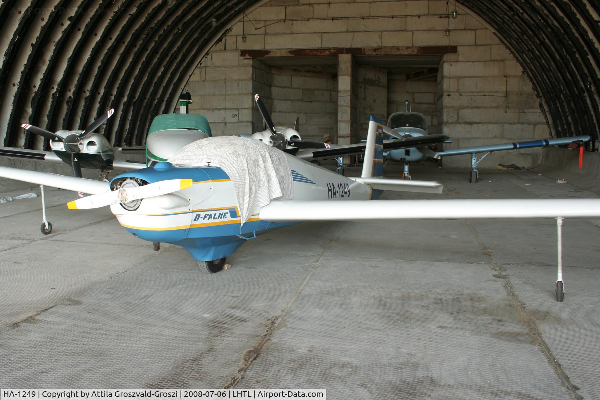 HA-1249, 1967 Scheibe SF-25B Falke C/N 4603, LHTL - Tököl Airport, Hungary