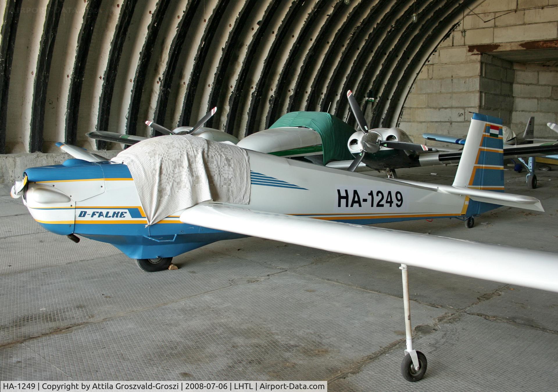 HA-1249, 1967 Scheibe SF-25B Falke C/N 4603, LHTL - Tököl Airport, Hungary