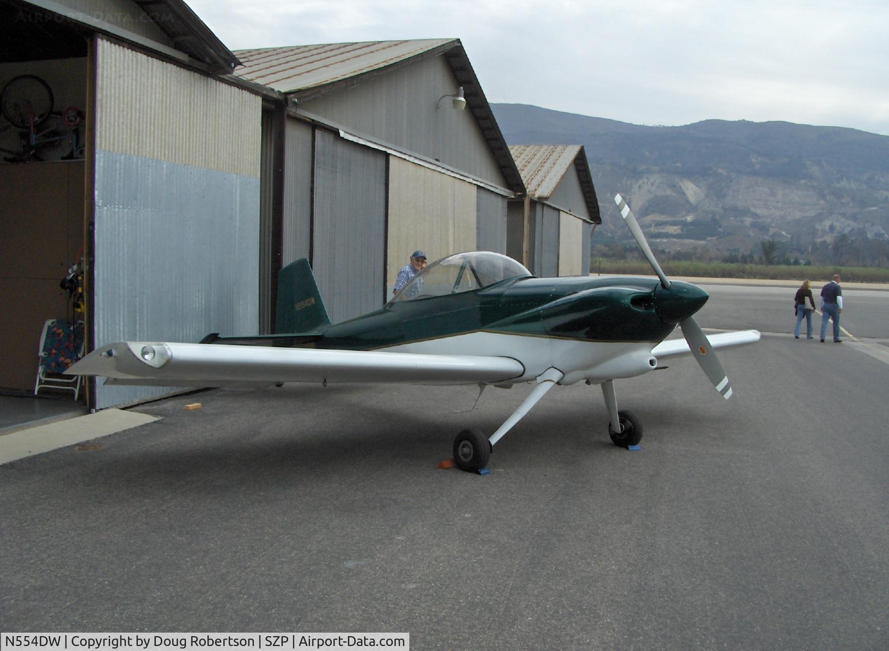 N554DW, 1999 Vans RV-4 C/N 554, 1999 Don Warne VAN'S RV-4 Lycoming O-360-A1D 180 Hp