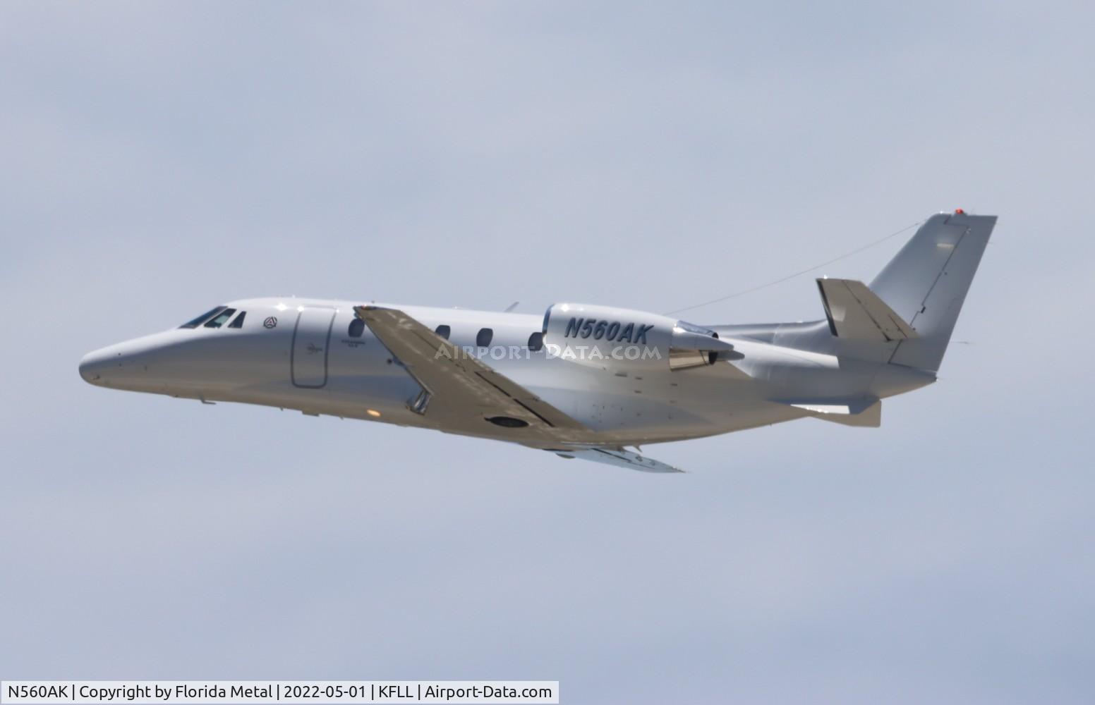 N560AK, 2006 Cessna 560XLS Citation Excel C/N 560-5619, FLL 2022