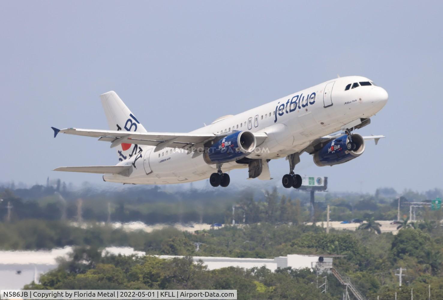 N586JB, 2004 Airbus A320-232 C/N 2160, FLL 2022