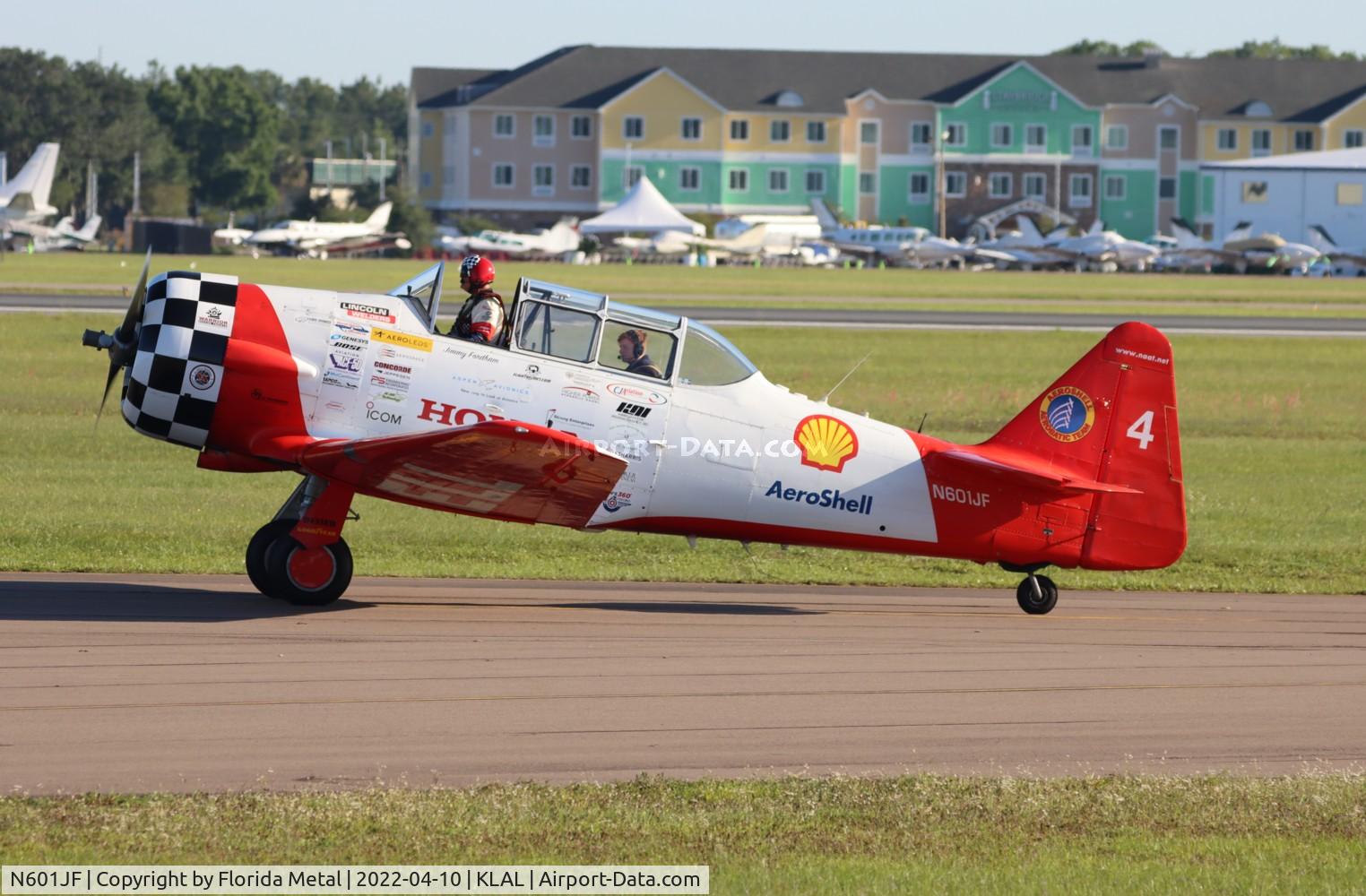 N601JF, 1943 North American AT-6C C/N 88-12151, Sun N Fun 2022 LAL