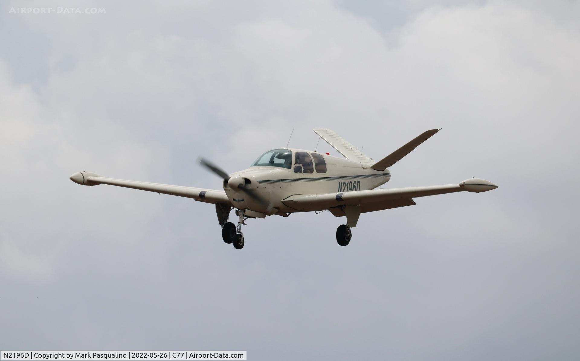 N2196D, 1953 Beech D35 C/N D-3543, Beech D35