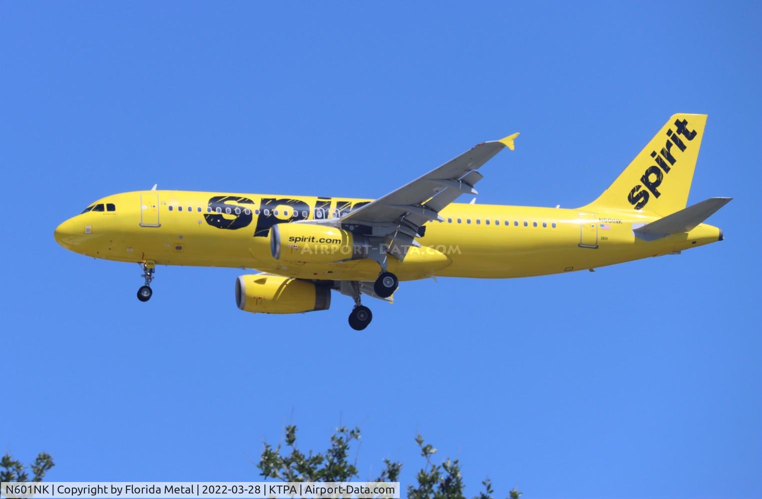 N601NK, 2010 Airbus A320-232 C/N 4206, TPA 2022