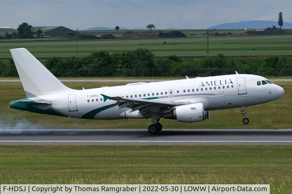 F-HDSJ, 2008 Airbus A319-112 C/N 3727, Amelia International Airbus A319