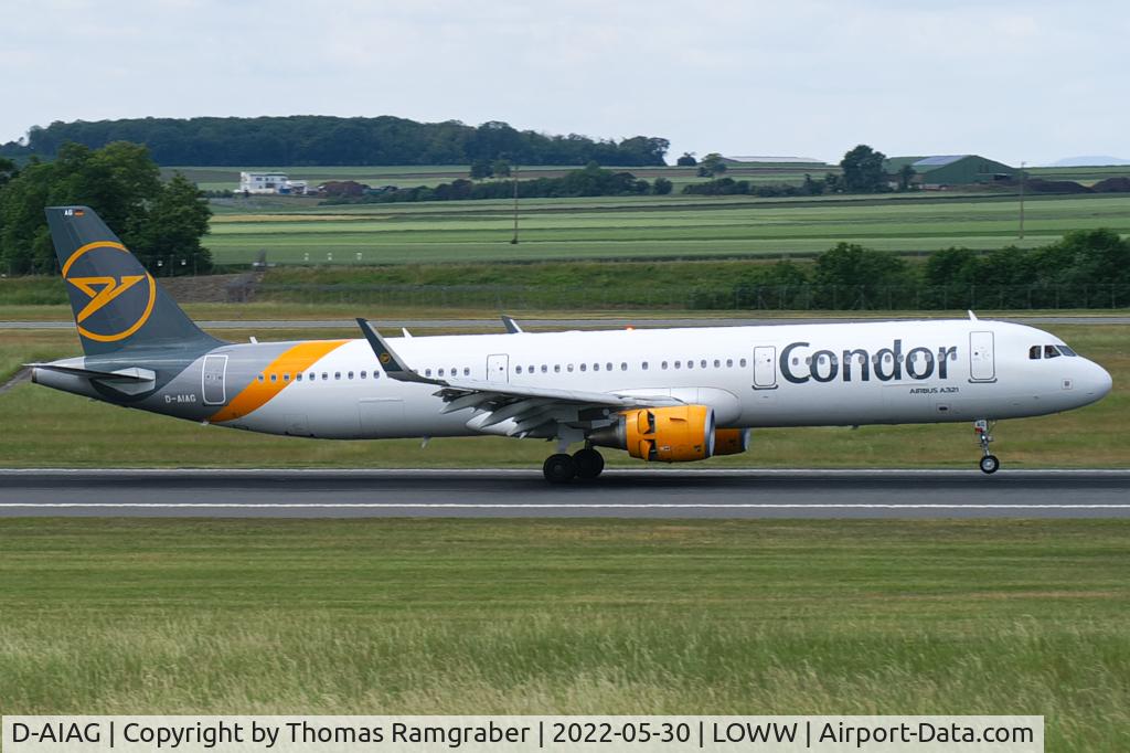 D-AIAG, 2015 Airbus A321-211 C/N 6590, Condor Airbus A321