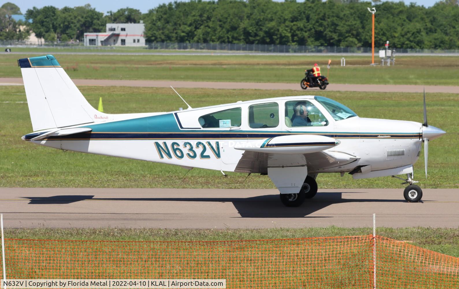 N632V, 1960 Beech 35-33 Debonair C/N CD-67, Sun N Fun 2022