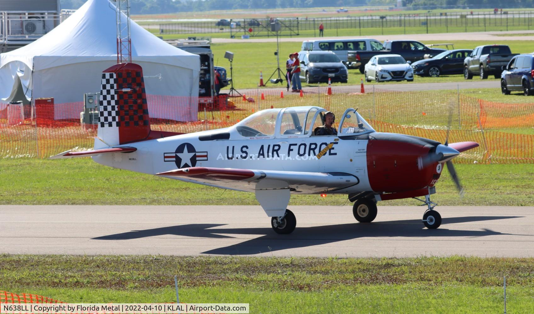 N638LL, 1954 Beech T-34A (A45) Mentor Mentor C/N G-93, Sun N Fun 2022 LAL