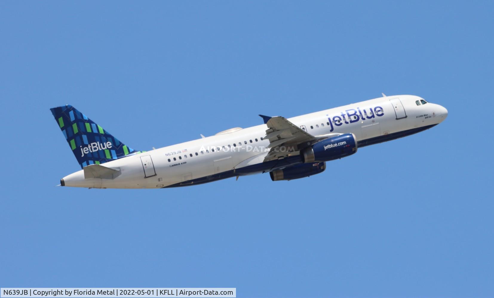 N639JB, 2006 Airbus A320-232 C/N 2814, FLL 2022