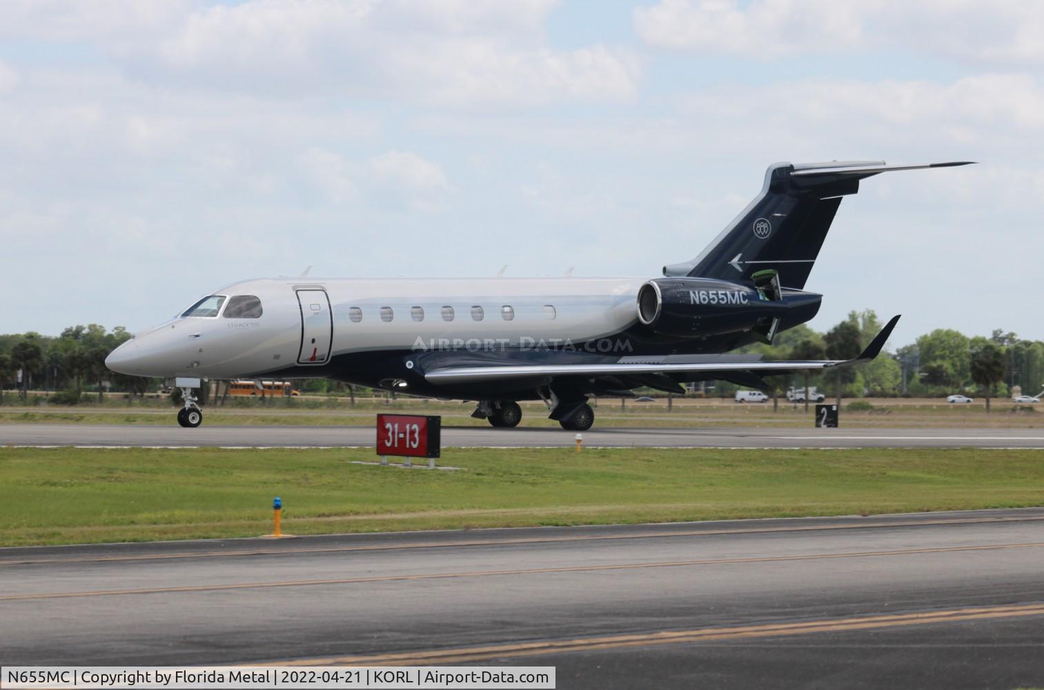 N655MC, 2016 Embraer EMB-550 Legacy 500 C/N 55000050, ORL 2022