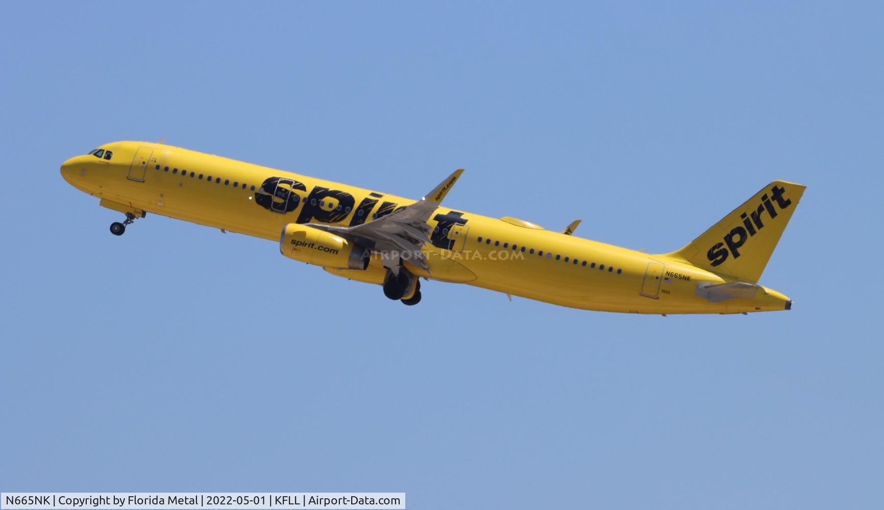 N665NK, 2016 Airbus A321-231 C/N 7045, FLL 2022