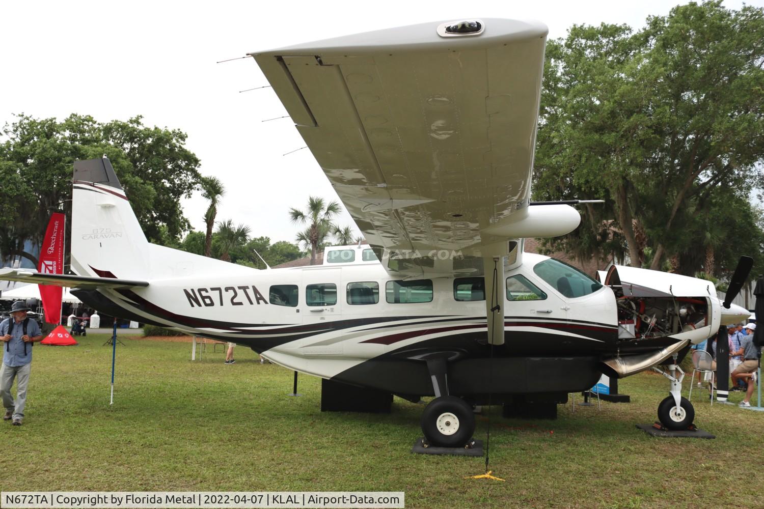 N672TA, 2020 Cessna 208 Caravan 1 C/N 20800672, Sun N Fun 2022 LAL