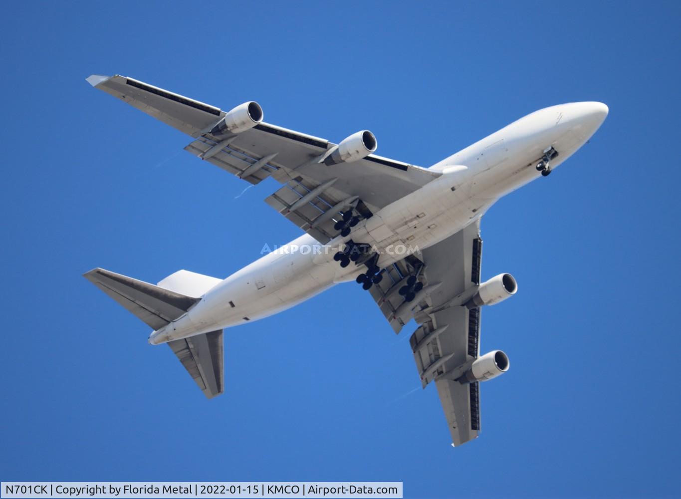 N701CK, 2000 Boeing 747-4B5F C/N 26416, MCO 2022