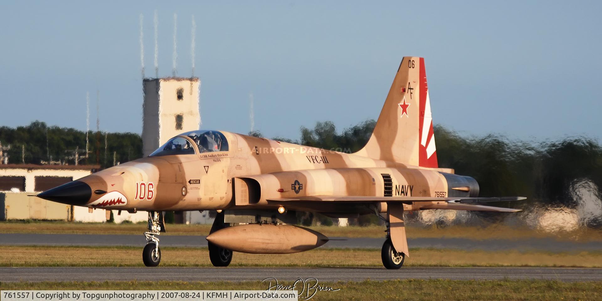 761557, 1976 Northrop F-5N Tiger II C/N L.1031, Sundowners, 
VFC-111 / NAS Key West