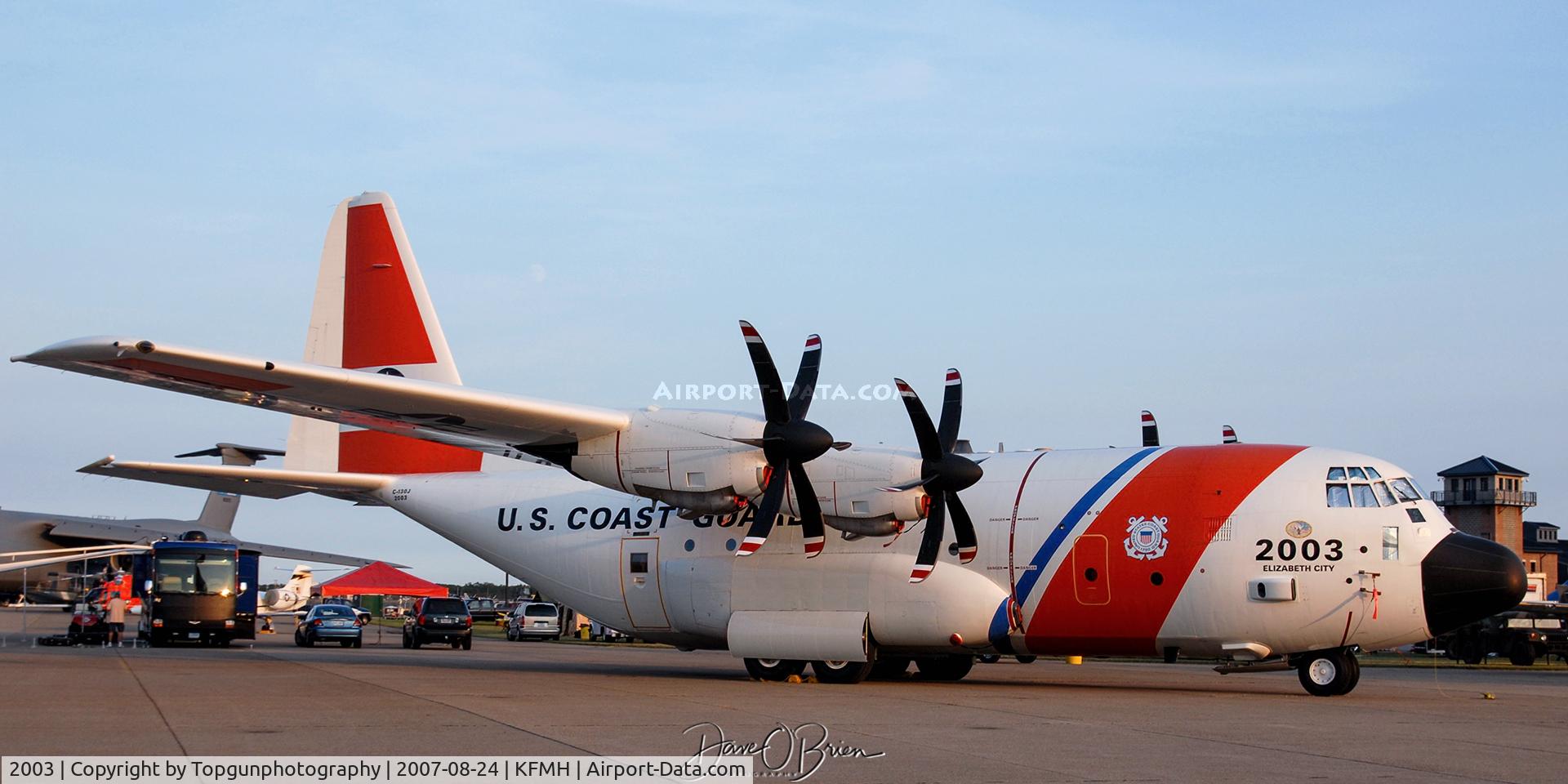 2003, Lockheed Martin HC-130J Hercules C/N 382-5534, USCG Herc