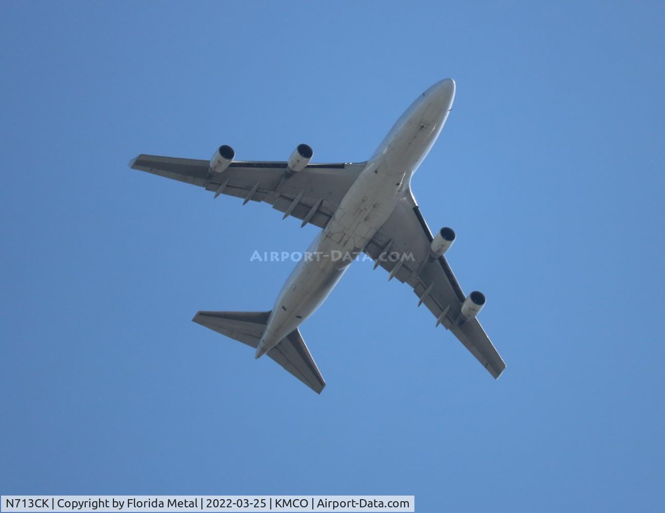 N713CK, 2003 Boeing 747-4B5F/SCD C/N 32808, MCO 2022