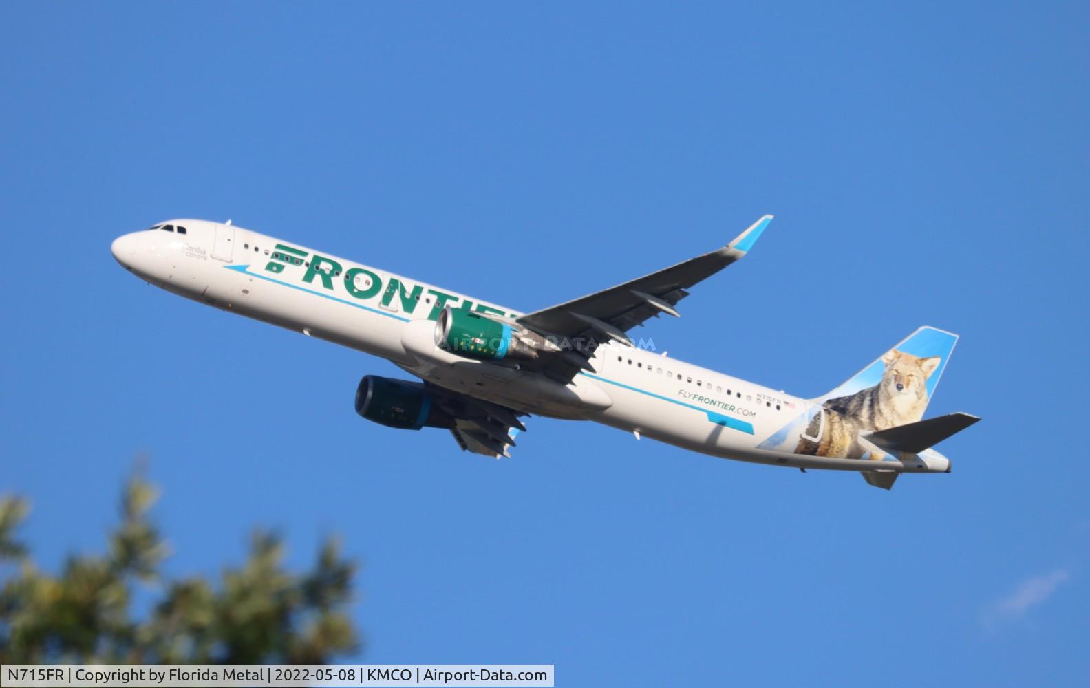 N715FR, 2016 Airbus A321-211 C/N 7313, MCO 2022