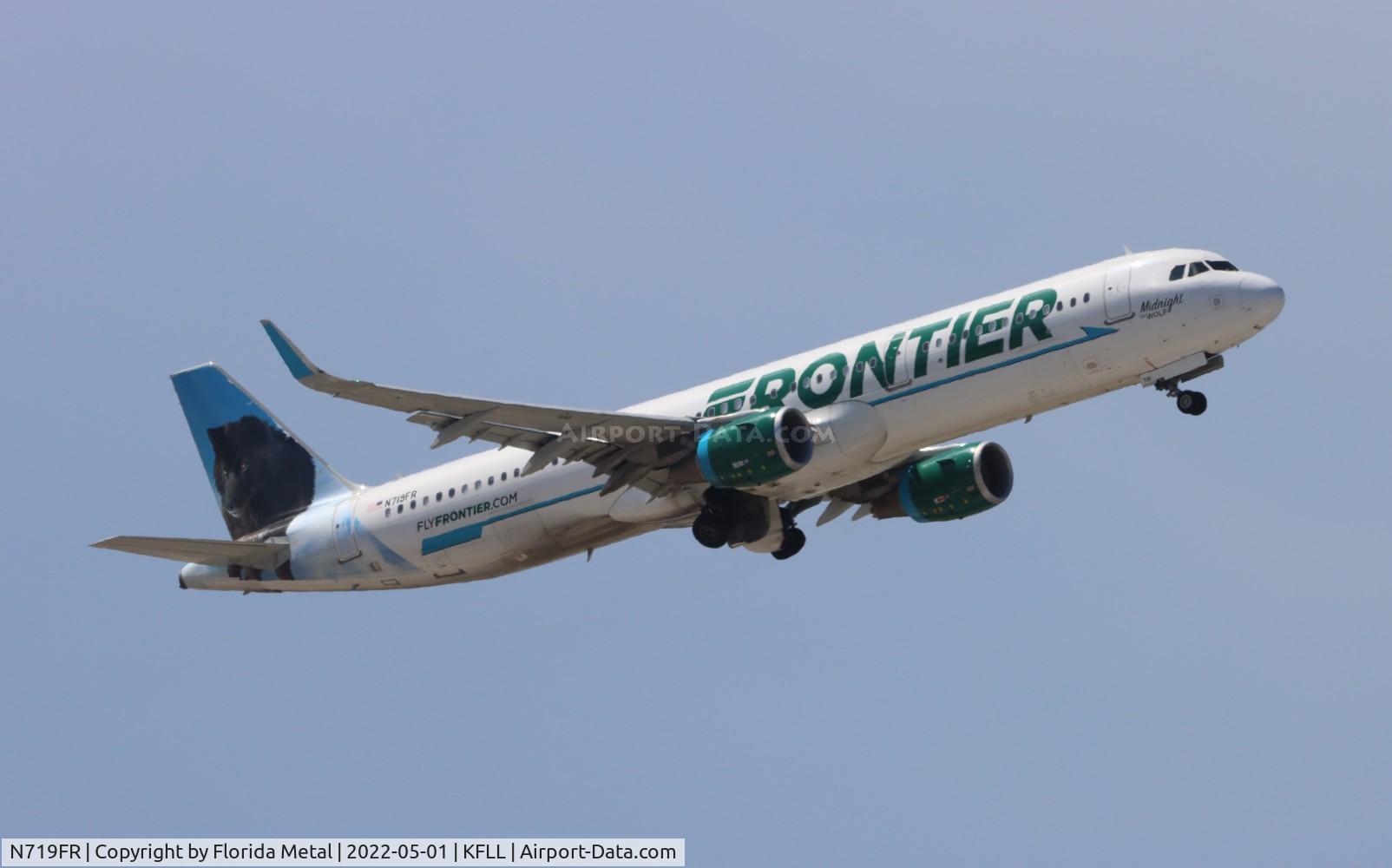 N719FR, 2017 Airbus A321-211 C/N 7736, FLL 2022