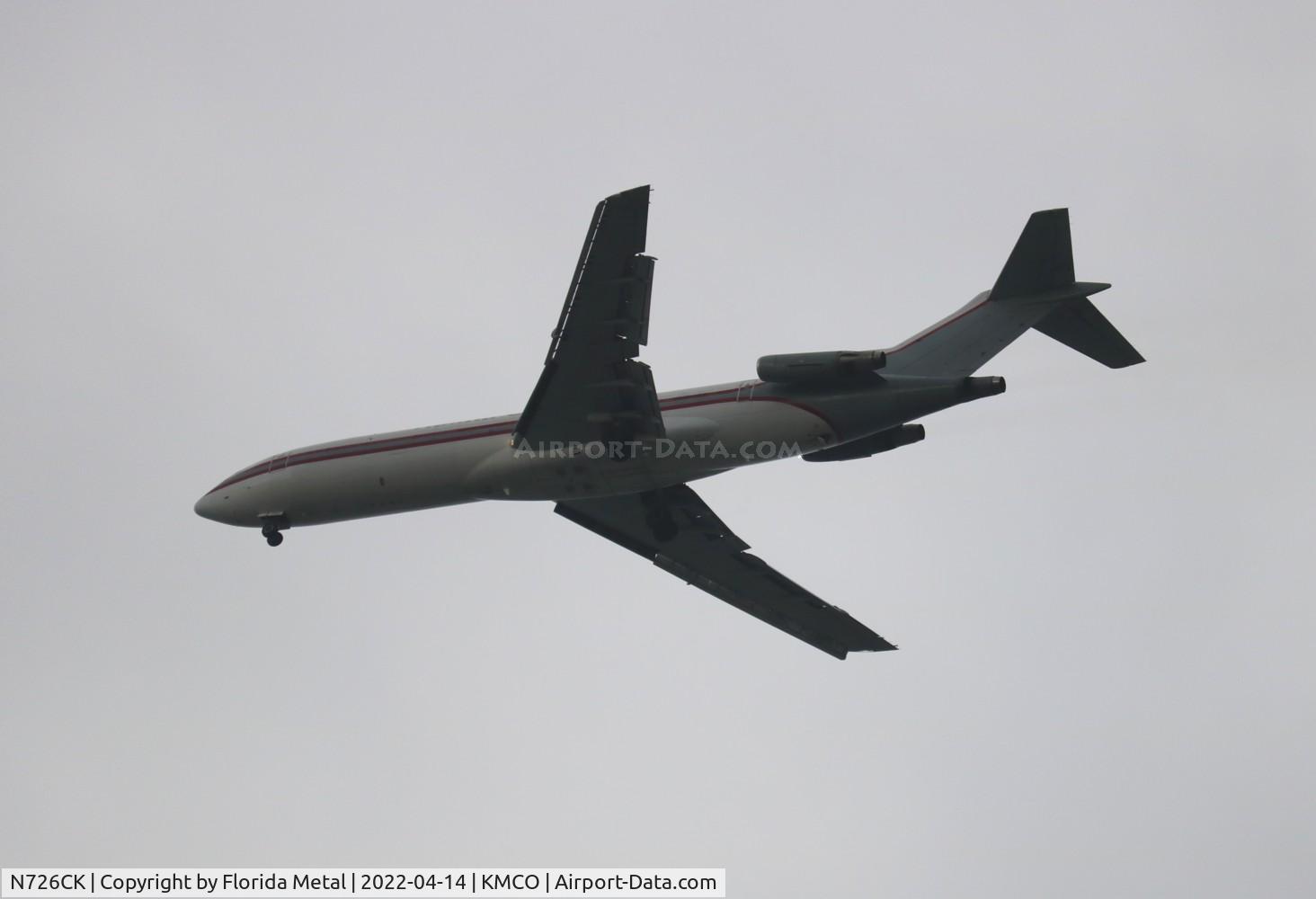 N726CK, 1980 Boeing 727-2M7 C/N 21951, MCO 2022