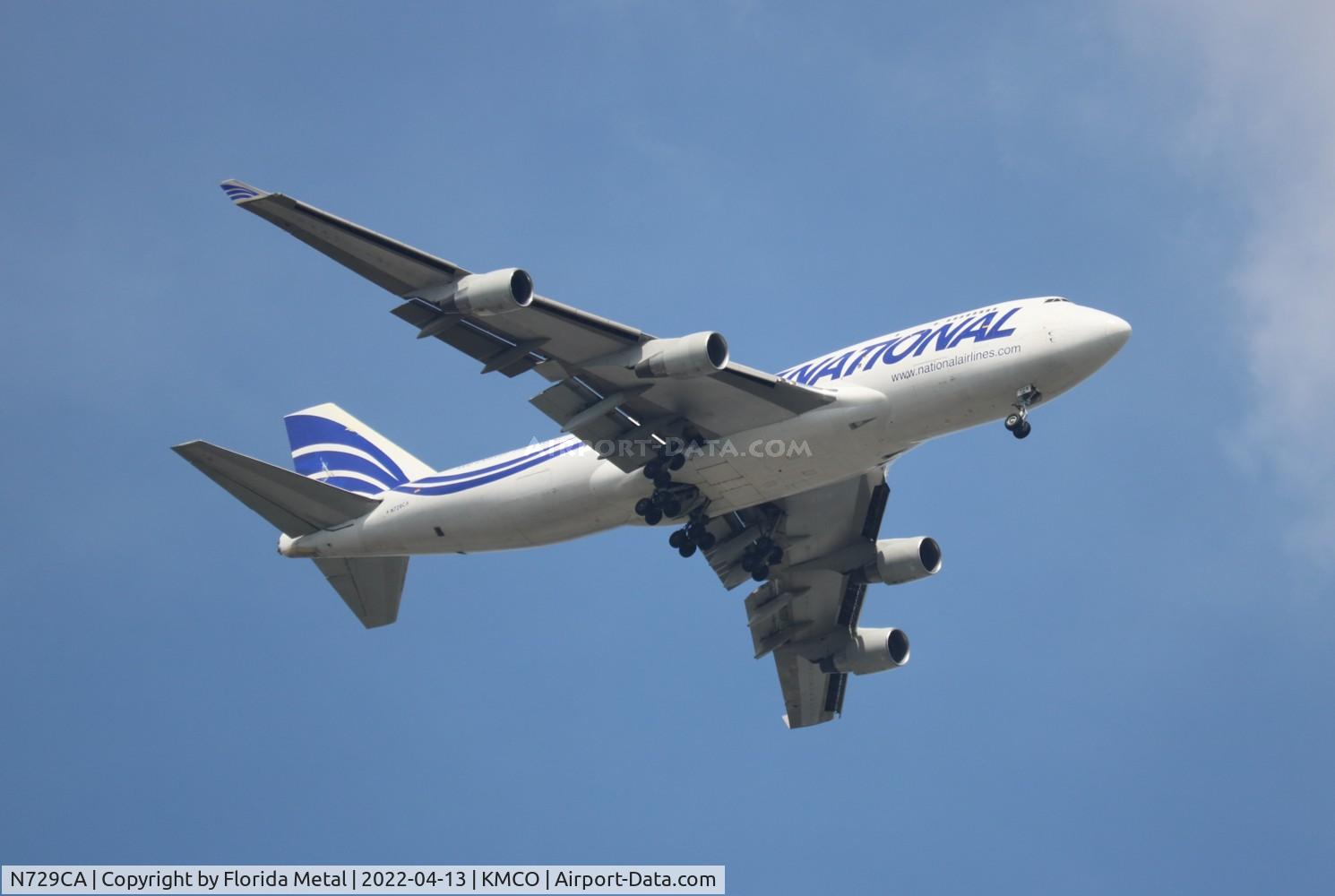 N729CA, 1991 Boeing 747-412/BCF C/N 25068, National