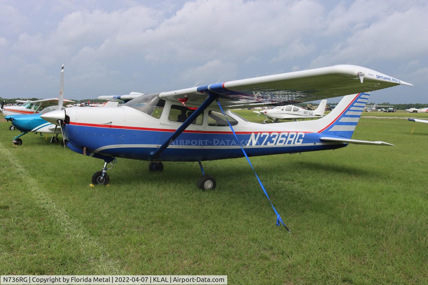 N736RG, 1978 Cessna TR182 Turbo Skylane RG C/N R18200762, Sun N Fun 2022 LAL